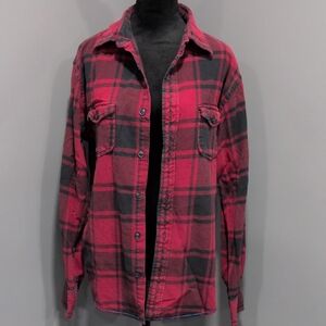 Arizona Jean Company Plaid Button Down